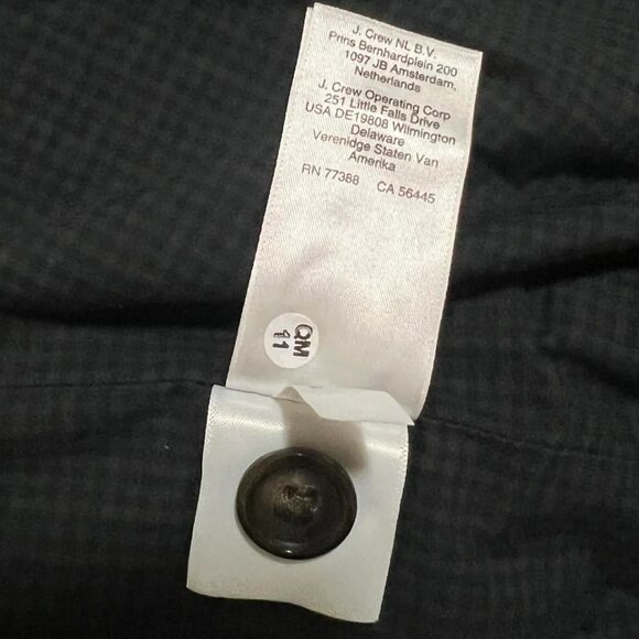 J.Crew Navy Harrington Jacket in Cotton Twill - Size XL - Picture 14 of 16